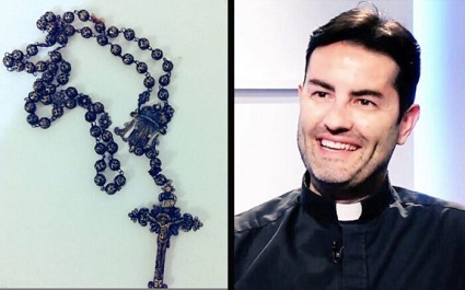 Father Goyo's Best Weapon Father Goyo Hidalgo is a Catholic priest of the Archdiocese of Los Angeles who promotes the practice of praying the Rosary.
